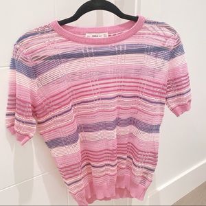 Zara knit tee